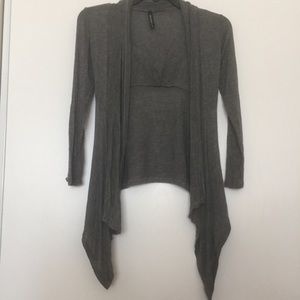 lightweight cardigan (dark grey / dark gray)
